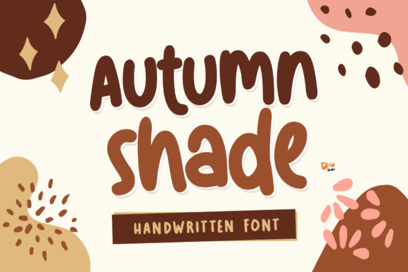 Autumn Shade Font Poster 1