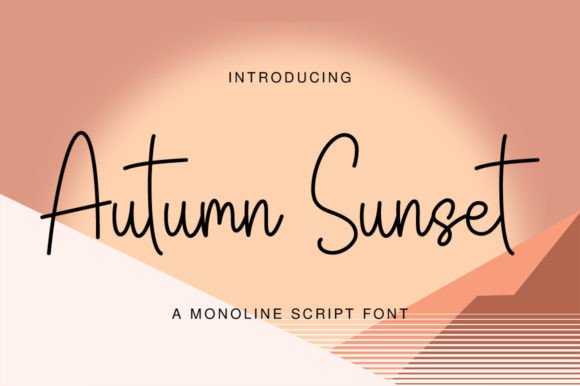 Autumn Sunset Font