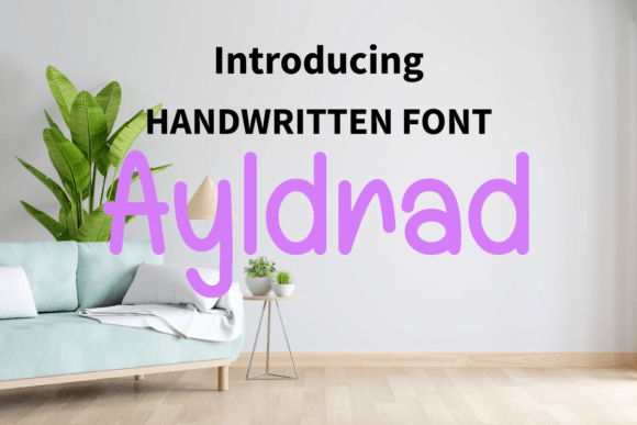 Ayldrad Font Poster 1