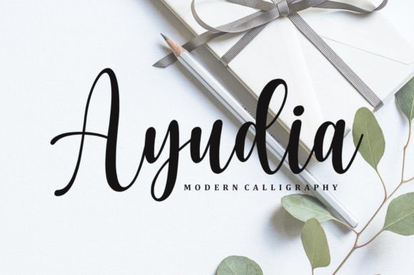 Ayudia Font Poster 1