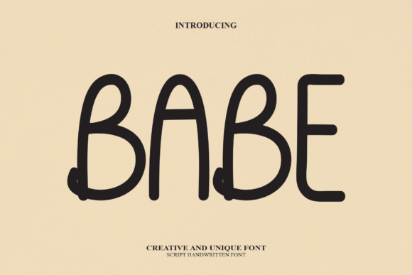 Babe Font Poster 1