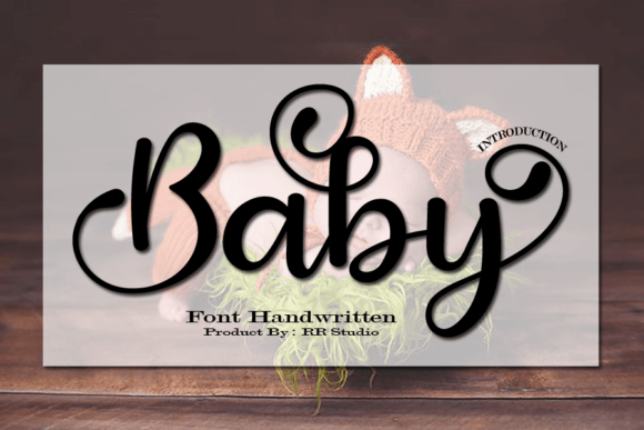 Baby Font Poster 1