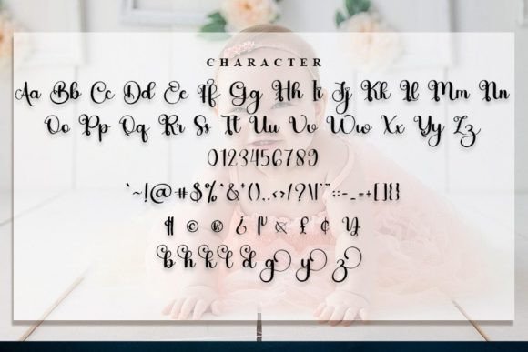 Baby Font Poster 6