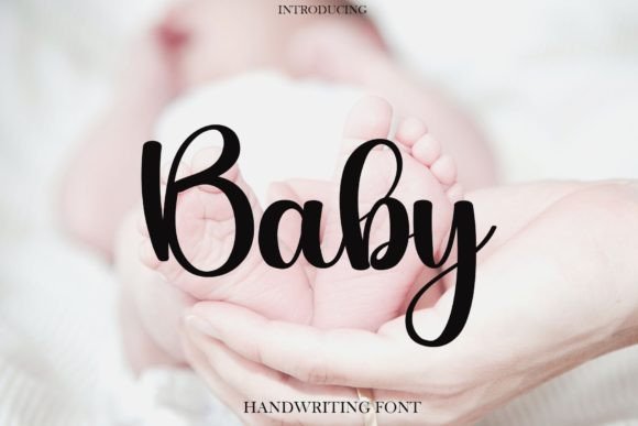 Baby Font Poster 1