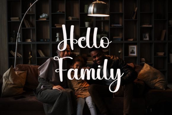 Baby Font Poster 2