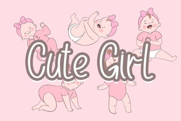 Baby Font Poster 3