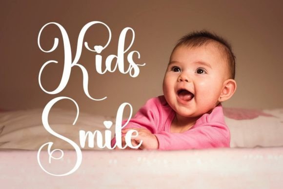 Baby Font Poster 2