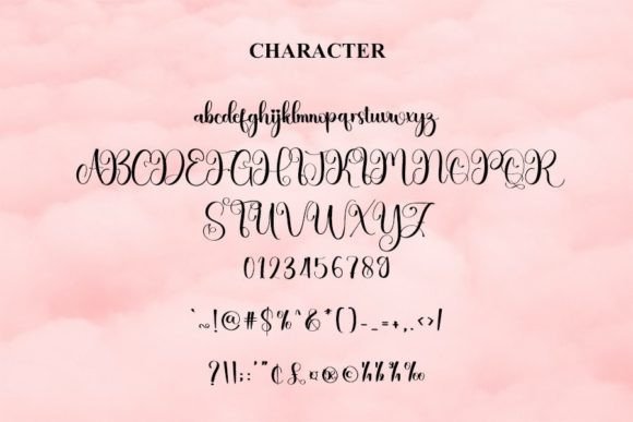 Baby Font Poster 4