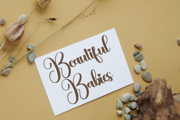 Baby Font Poster 5