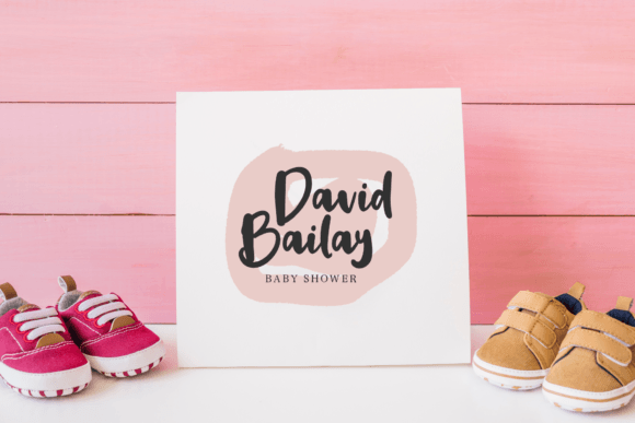 Baby Angella Font Poster 2