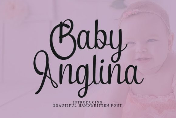 Baby Anglina Font Poster 1
