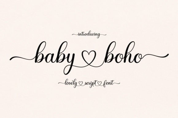 Baby Boho Font