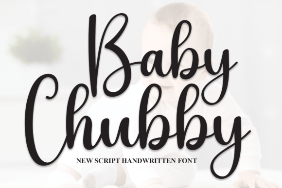 Baby Chubby Font Poster 1