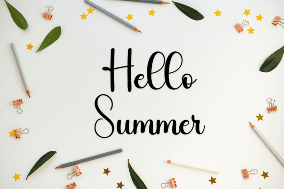 Baby Cute Font Poster 6