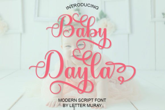 Baby Dayla Font Poster 1