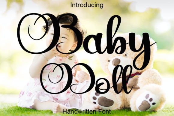 Baby Doll Font Poster 1