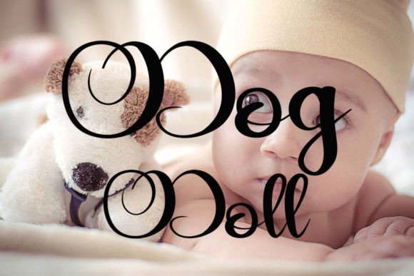 Baby Doll Font Poster 3