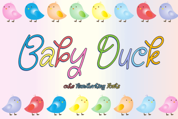 Baby Duck Font