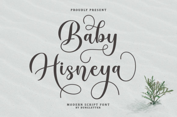 Baby Hisneya Font Poster 1