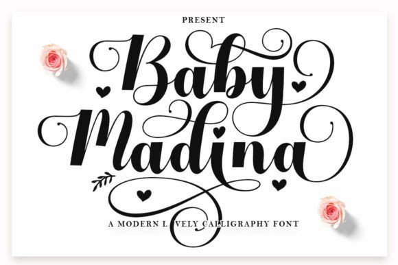 Baby Madina Font Poster 1