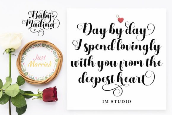 Baby Madina Font Poster 6