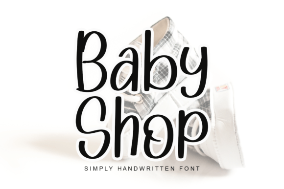Baby Shop Font Poster 1