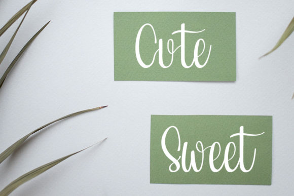 Baby Shower Font Poster 4