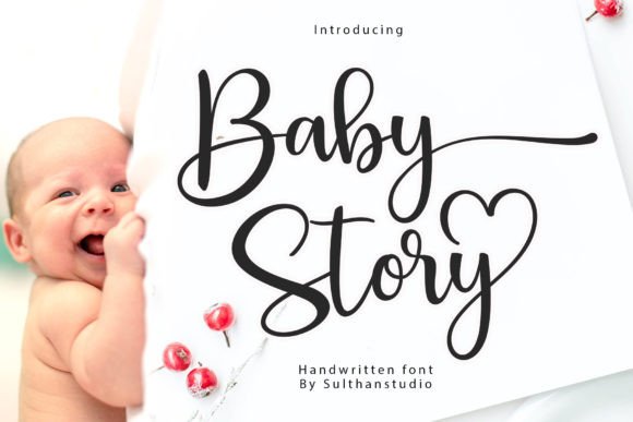 Baby Story Font