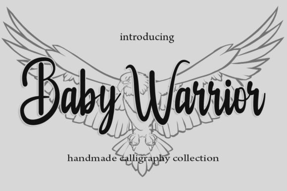 Baby Warrior Font Baby Warrior Font Poster 1