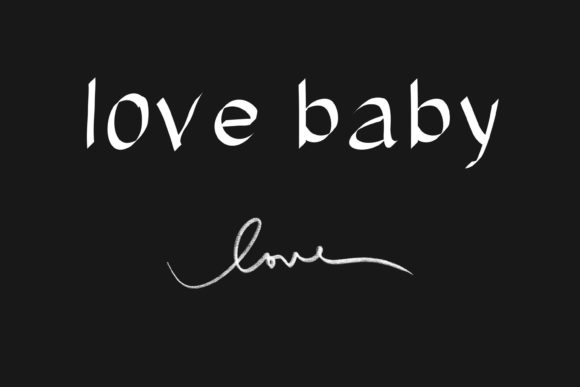 Baby Wow Font Poster 3