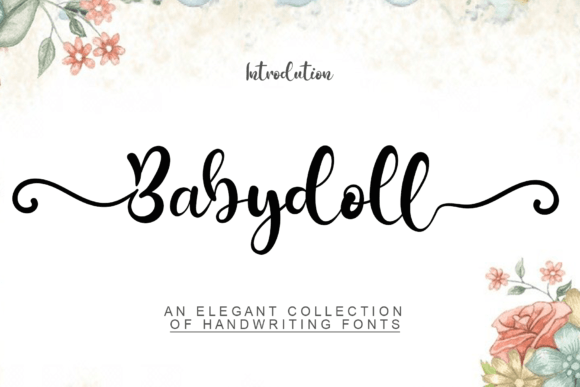 Babydoll Font Babydoll Font Poster 1