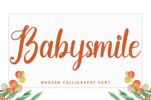 Babysmile Font Poster 1