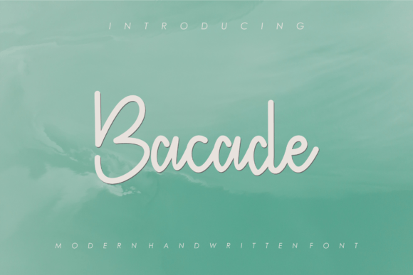 Bacade Font