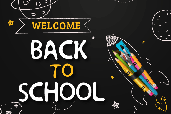 Back to School Font Poster 1