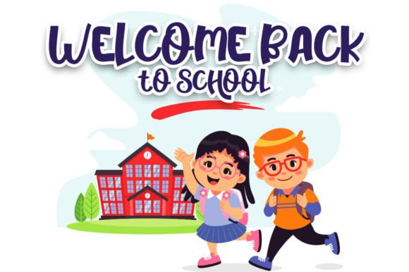 Back to School Font Poster 3