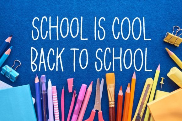 Back to School Font Poster 19
