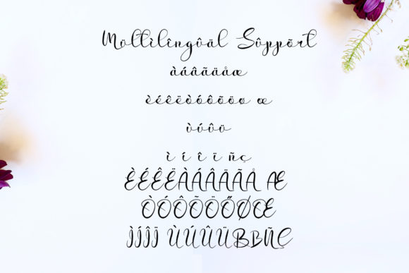 Backgrounds Font Poster 8