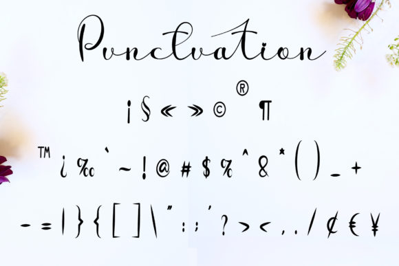 Backgrounds Font Poster 9