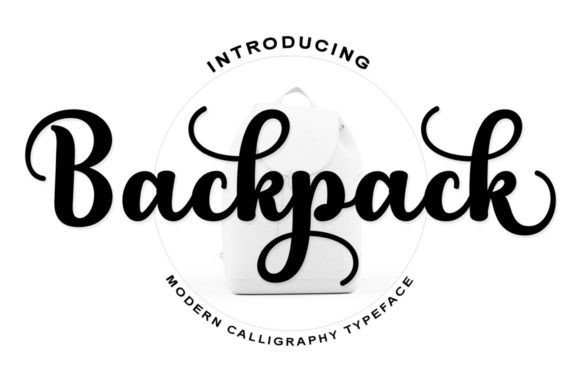 Backpack Font