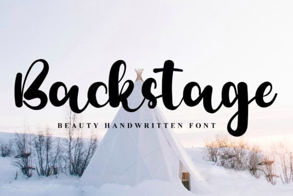 Backstage Font