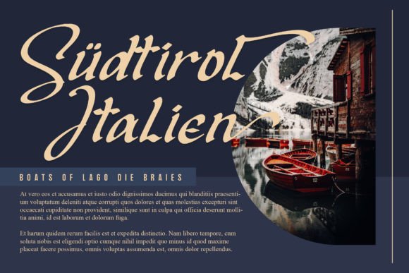 Badgerict Sogart Font Poster 3