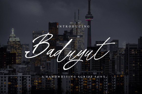 Baduyut Font Poster 1