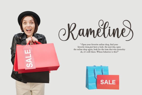Bageline Font Poster 4