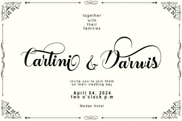 Bageton Font Poster 3