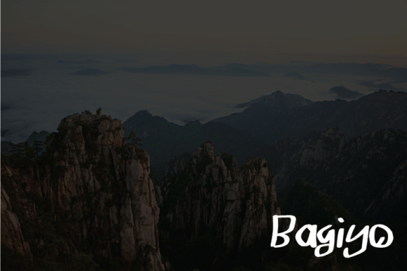 Bagiyo Font Poster 4