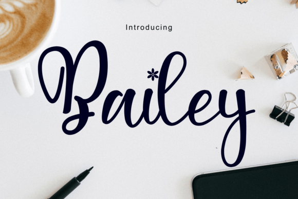 Bailey Font Bailey Font Poster 1