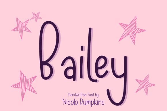 Bailey Font Poster 1