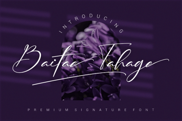 Baitae Tahage Font