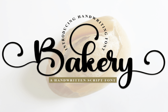 Bakery Font Poster 1