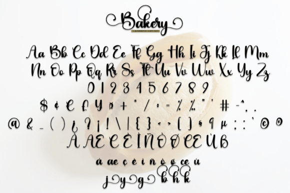 Bakery Font Poster 6